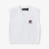 White Fila x Hailey Baby Tank
