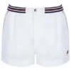 White High Tide Terry Pocket Stripe Shorts