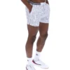 White High Tide Terry Pocket Stripe Shorts