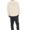 White Len Graphic Crew Sweatshirt