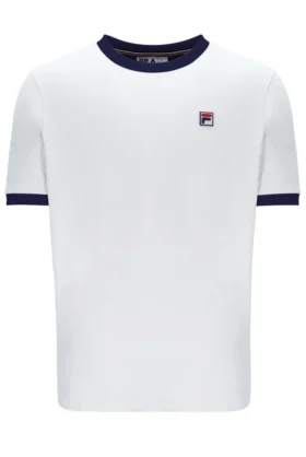 White Marconi Essential Ringer T-Shirt