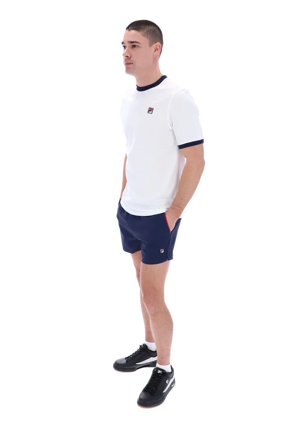White Marconi Essential Ringer T-Shirt