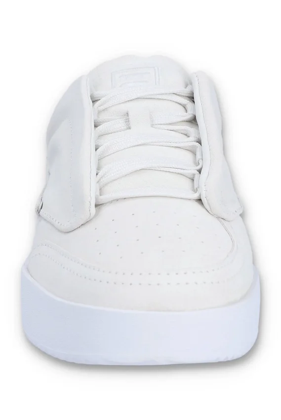 White Suede Festa 77 Heritage Tennis Trainer
