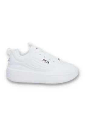 White Superbubble Fila Trainer