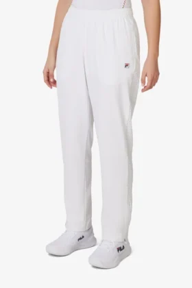 White Tennis Advantage Track Pant