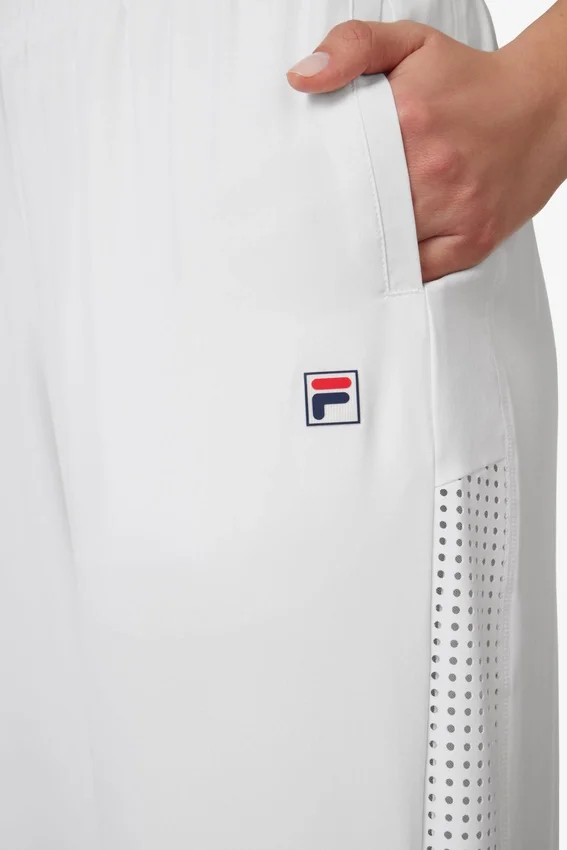 White Tennis Advantage Track Pant
