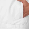 White Tennis Court Track Top