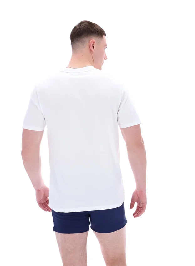 White Williams Contrast Piping T-Shirt