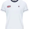 White Women's Tennis GB T-Shirt