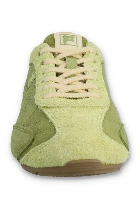 Women's Green Suede Ritmo Trainer