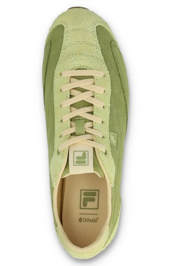 Women's Green Suede Ritmo Trainer